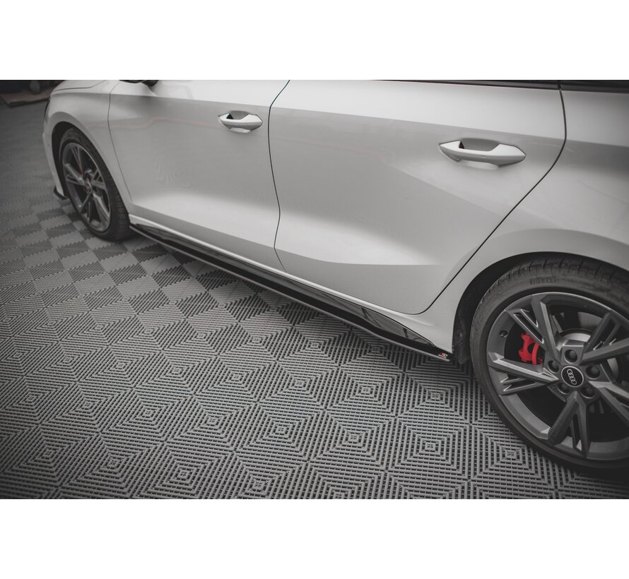 Maxton Design Street Pro Side Skirts Diffusers Audi S3 / A3 S-Line 8Y