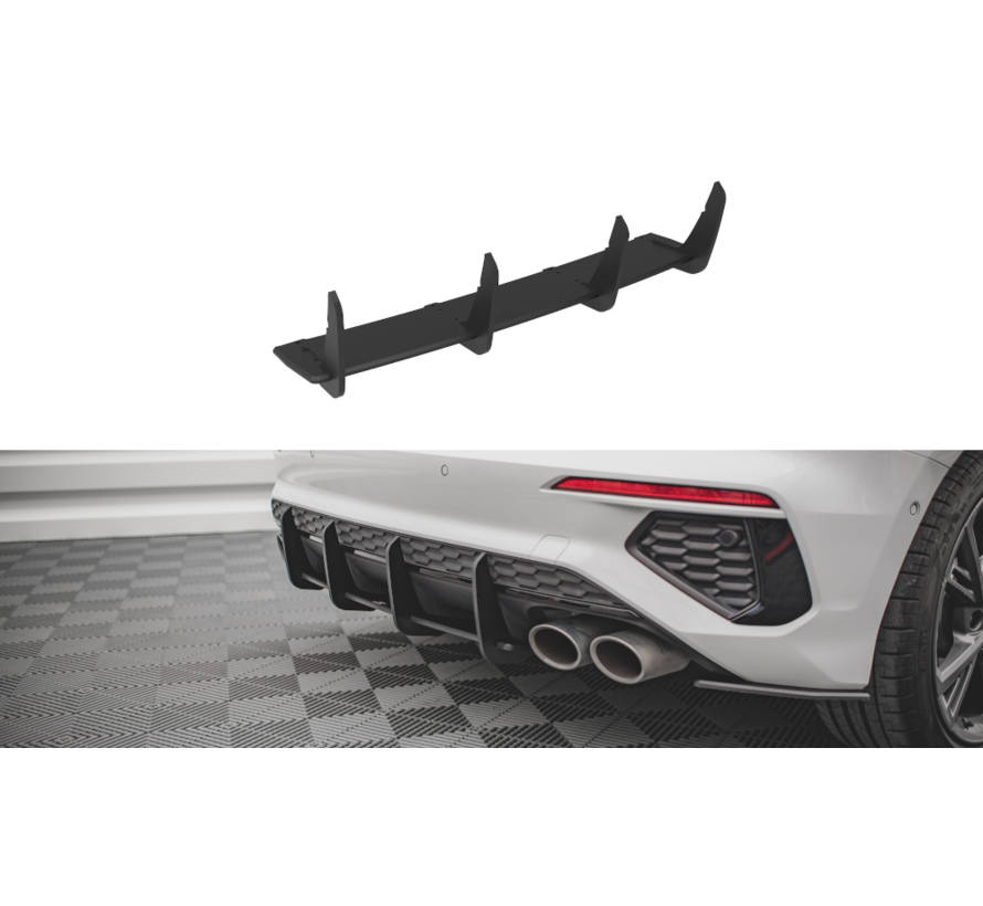 Maxton Design Street Pro Rear Diffuser Audi S3 Sportback 8Y