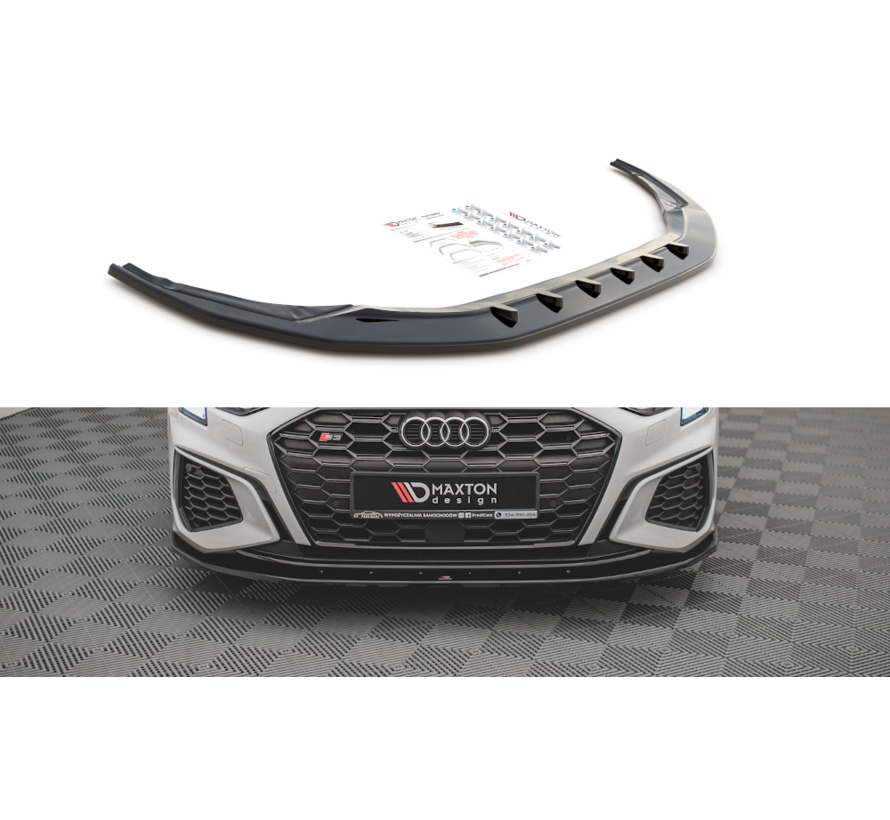 Maxton Design Front Splitter V.1 Audi S3 / A3 S-Line 8Y
