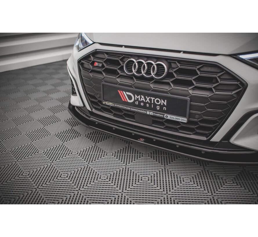 Maxton Design Front Splitter V.1 Audi S3 / A3 S-Line 8Y