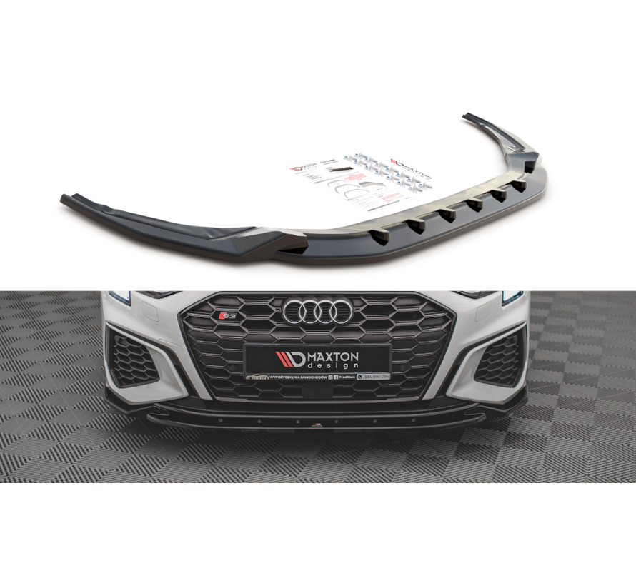 Maxton Design Front Splitter V.2 Audi S3 / A3 S-Line 8Y