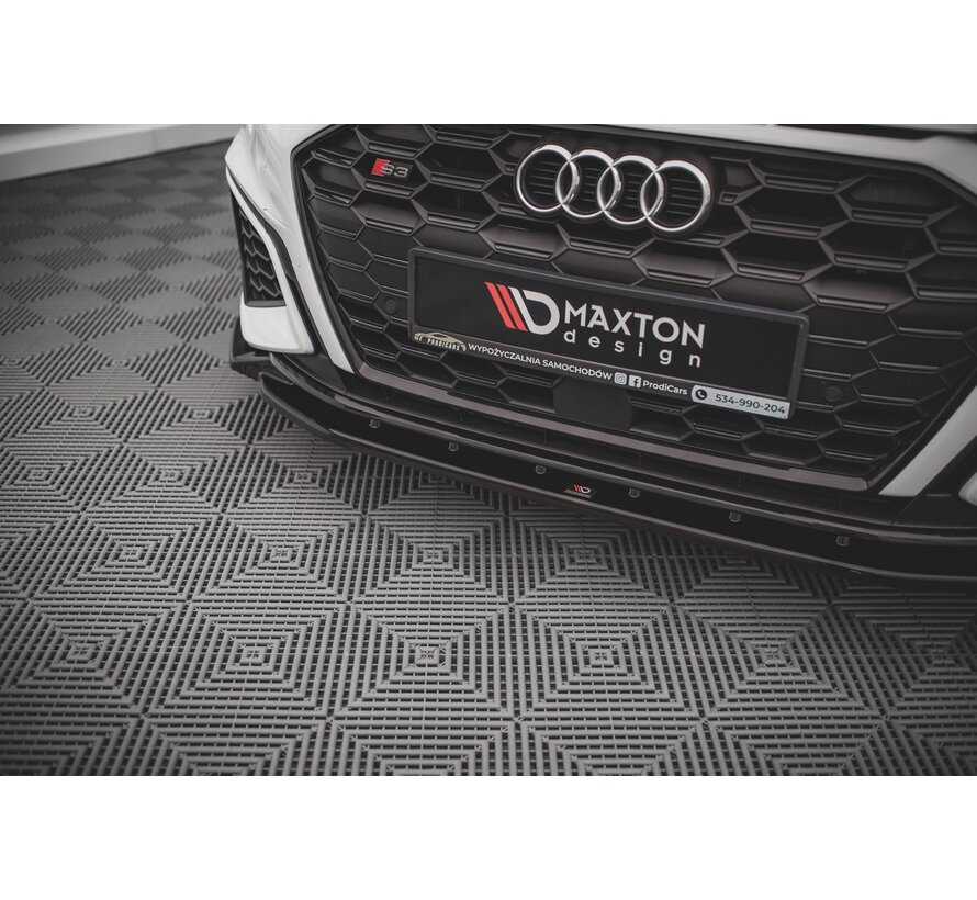 Maxton Design Front Splitter V.2 Audi S3 / A3 S-Line 8Y