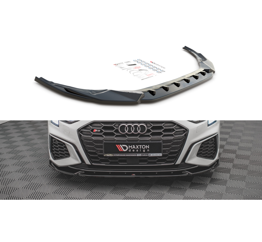 Maxton Design Front Splitter V.3 Audi S3 / A3 S-Line 8Y