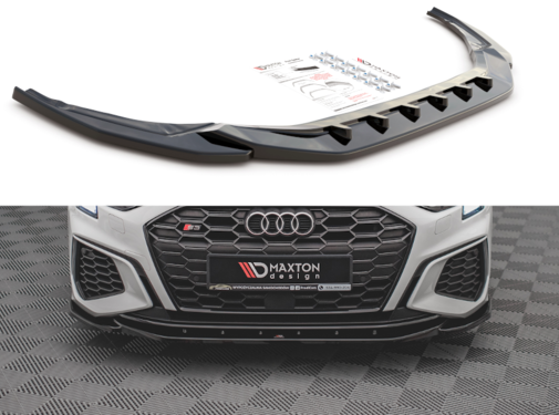 Maxton Design Maxton Design Front Splitter V.4 Audi S3 / A3 S-Line 8Y