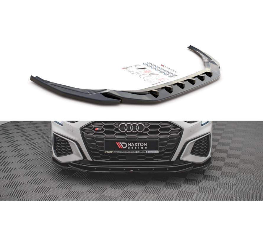 Maxton Design Front Splitter V.4 Audi S3 / A3 S-Line 8Y