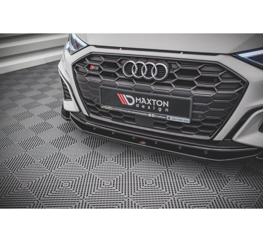 Maxton Design Front Splitter V.4 Audi S3 / A3 S-Line 8Y