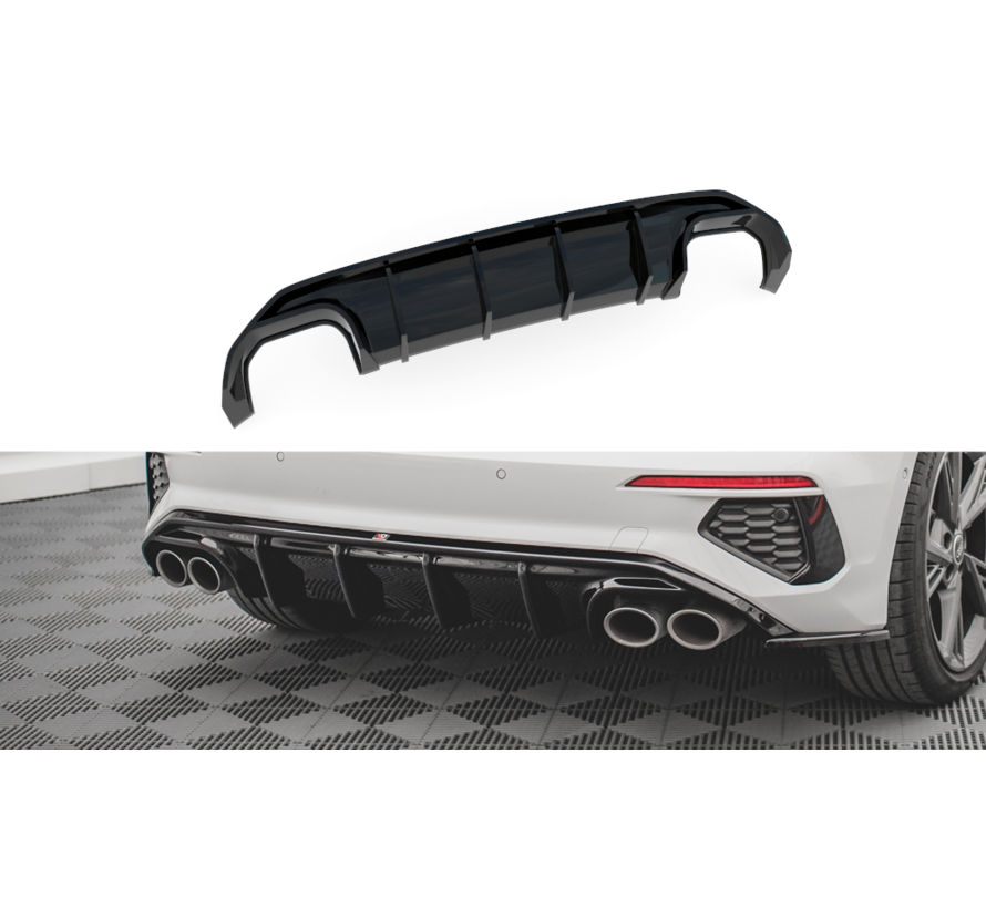 Maxton Design Rear Valance Audi S3 Sportback 8Y