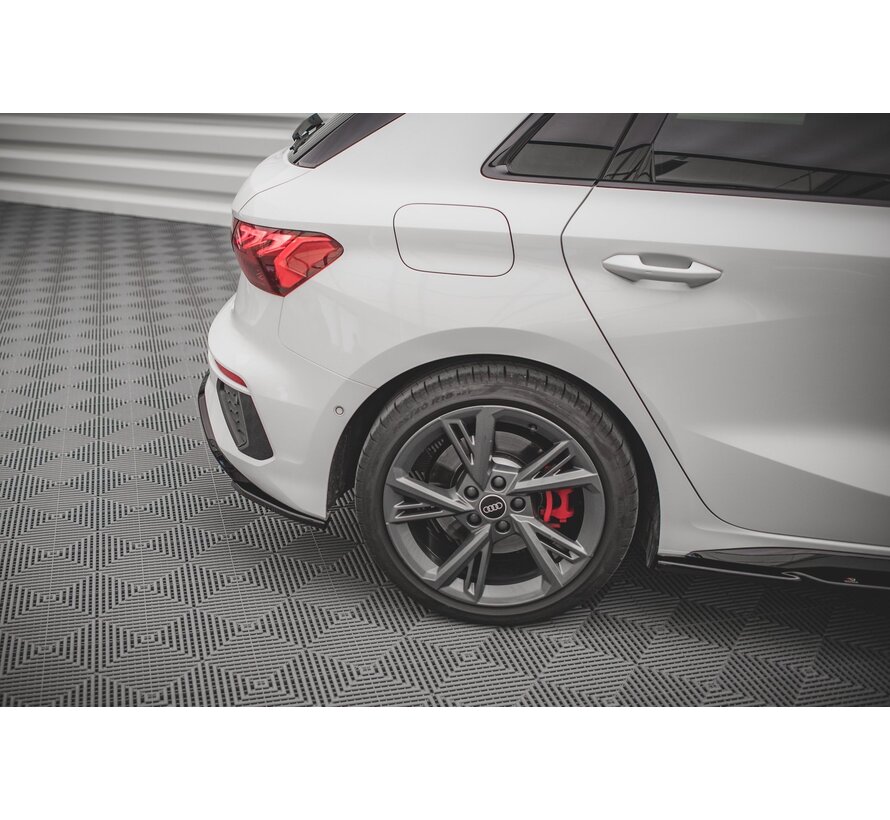 Maxton Design Rear Side Splitters V.2 Audi S3 Sportback 8Y