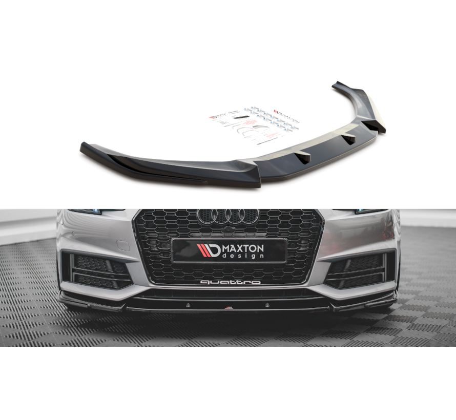 Maxton Design Front Splitter V.3 Audi S4 / A4 S-Line B9