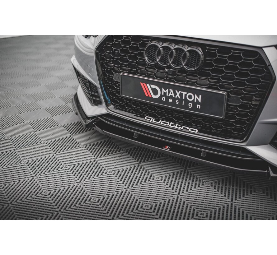 Maxton Design Front Splitter V.3 Audi S4 / A4 S-Line B9