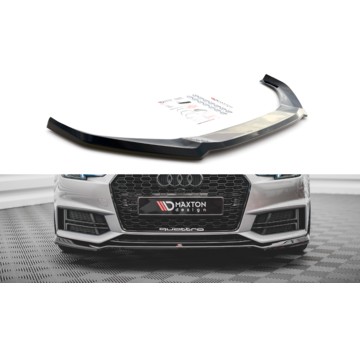 Maxton Design Maxton Design Front Splitter V.4 Audi S4 / A4 S-Line B9