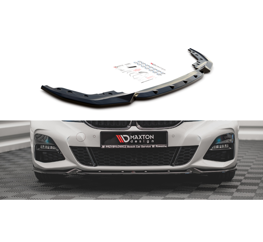 Maxton Design Front Splitter V.4 passend voor BMW 3 G20 / G21 M-Pack