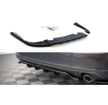 Maxton Design Maxton Design Central Rear Splitter (with vertical bars) V.1 Volvo V90 Mk2