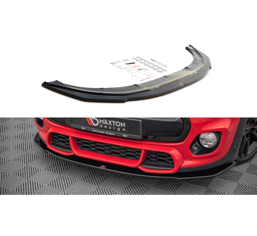 Maxton Design Front Splitter Mini Cooper S John Copper Works F56