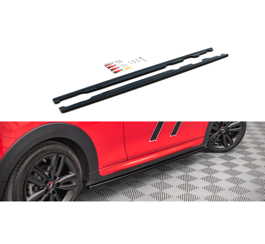 Maxton Design Side Skirts Diffusers Mini Cooper S John Cooper Works F56