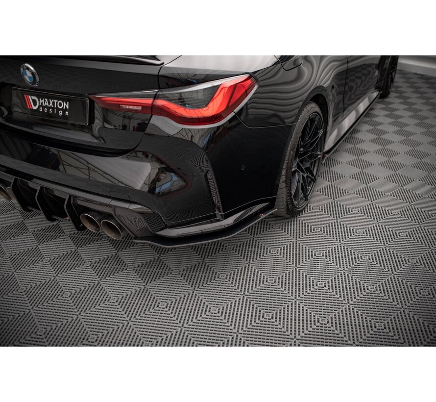 Maxton Design Street Pro Rear Side Splitters BMW M4 G82