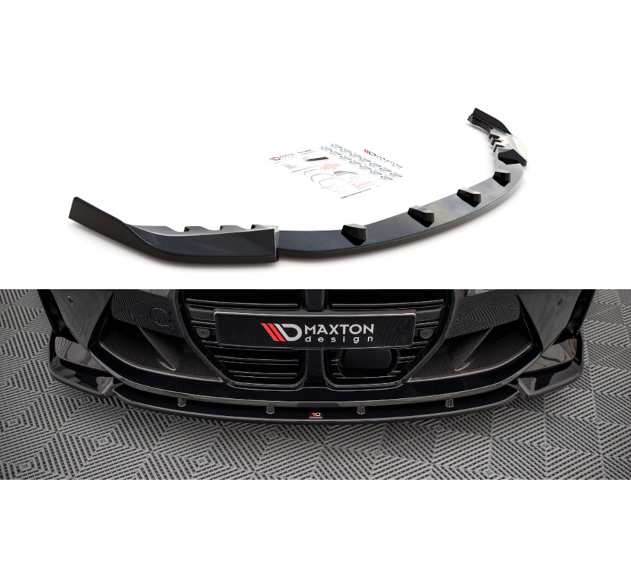 Maxton Design Front Splitter V.3 BMW M4 G82 / M3 G80