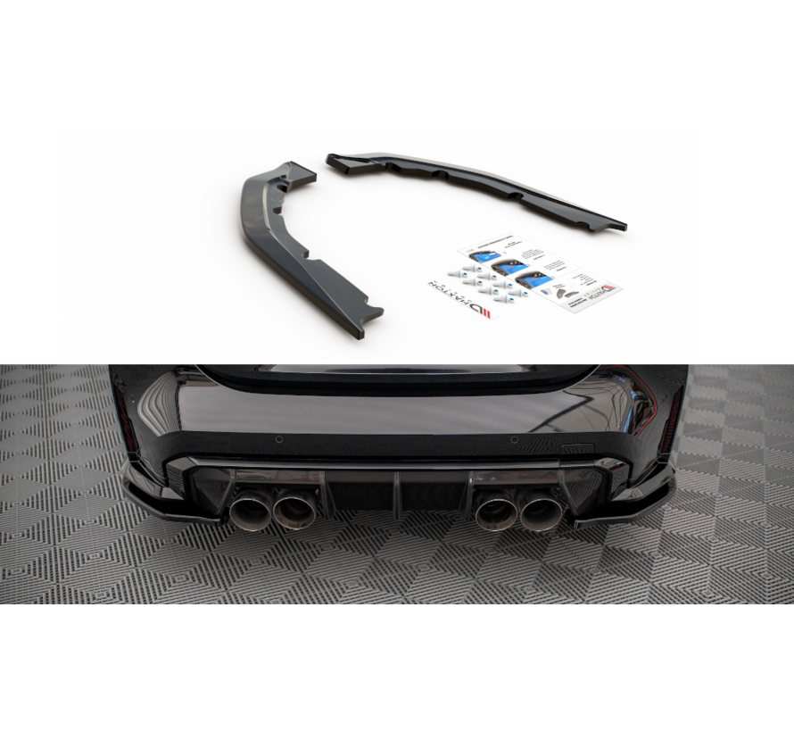 Maxton Design Rear Side Splitters V.1 BMW M4 G82