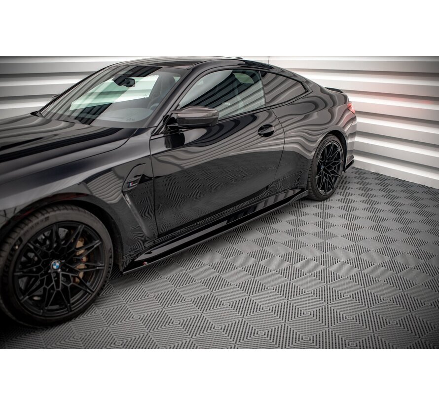 Maxton Design Side Skirts Diffusers V.1 BMW M4 G82