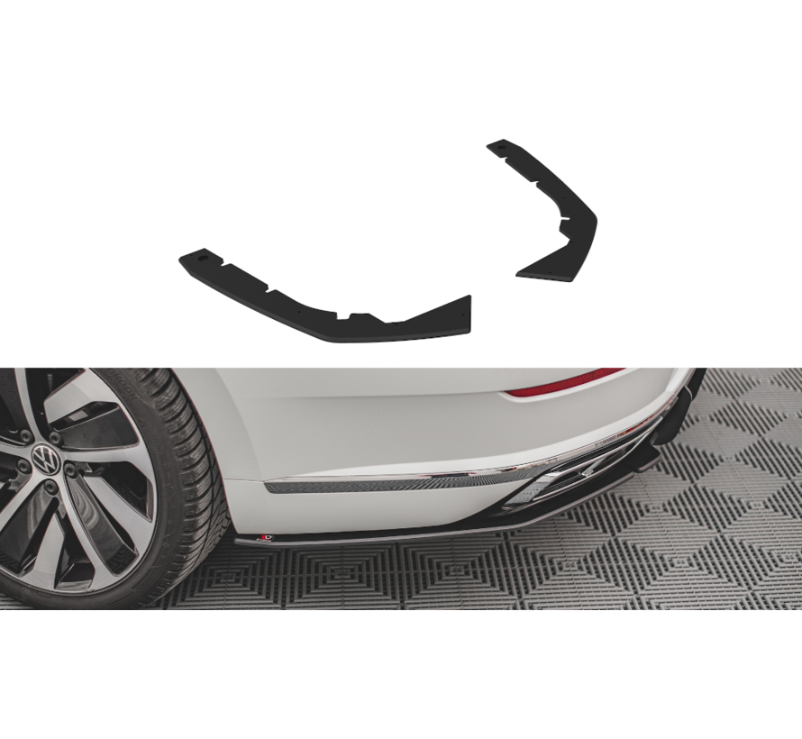 Maxton Design Street Pro Rear Side Splitters Volkswagen Arteon R-Line Facelift