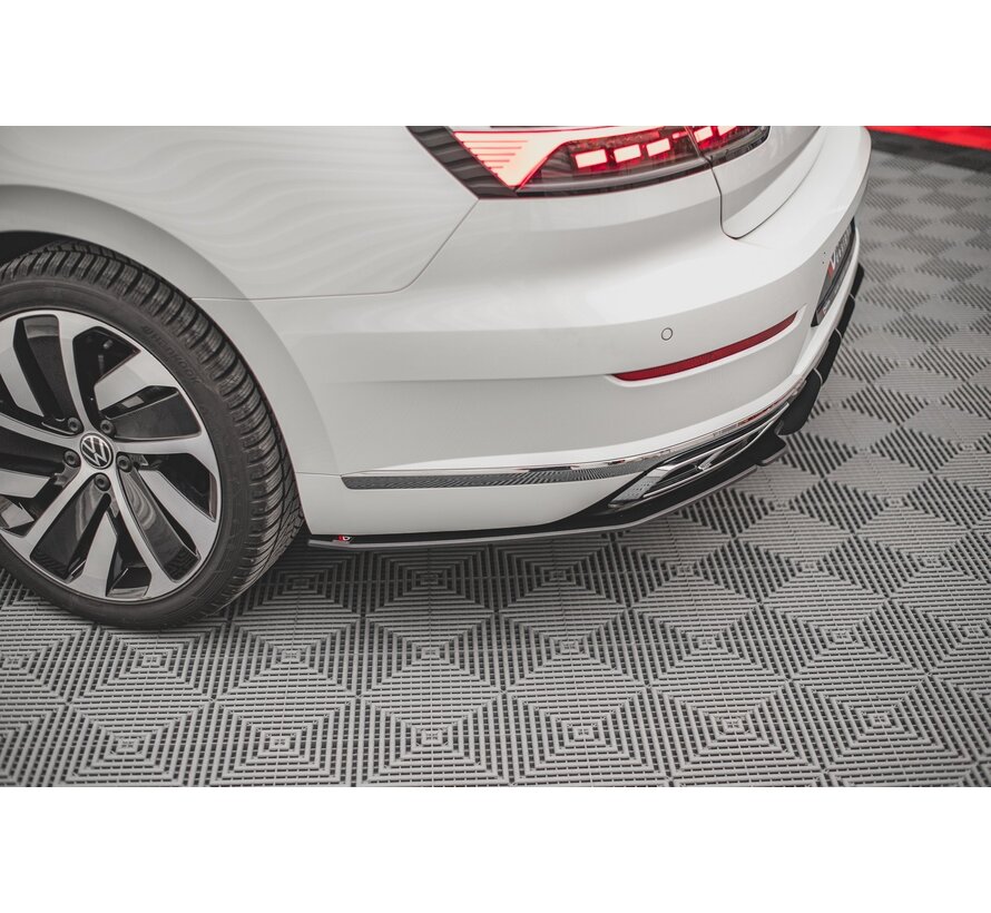 Maxton Design Street Pro Rear Side Splitters Volkswagen Arteon R-Line Facelift