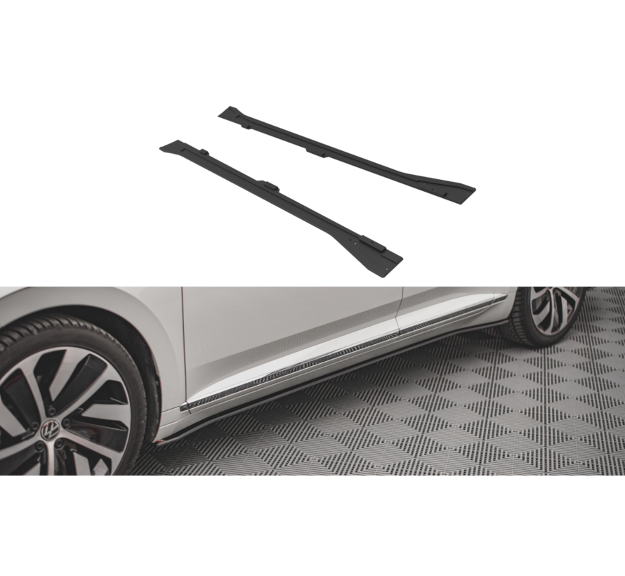 Maxton Design Street Pro Side Skirts Diffusers V.1 Volkswagen Arteon R/ R-Line Facelift