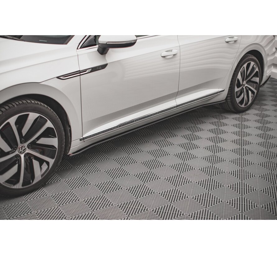 Maxton Design Street Pro Side Skirts Diffusers V.1 Volkswagen Arteon R/ R-Line Facelift