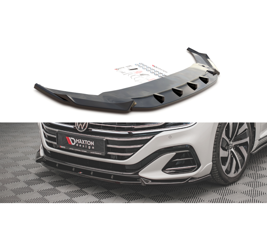 Maxton Design Front Splitter V.1 Volkswagen Arteon R-Line Facelift