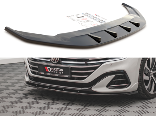 Maxton Design Maxton Design Front Splitter V.2 Volkswagen Arteon R-Line Facelift