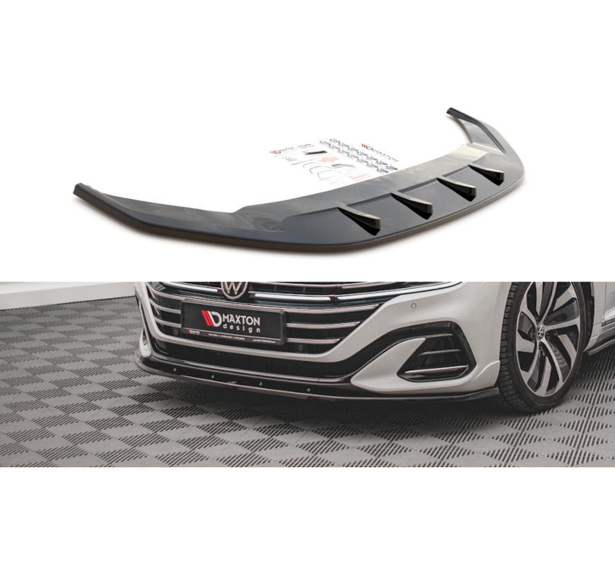 Maxton Design Front Splitter V.2 Volkswagen Arteon R-Line Facelift