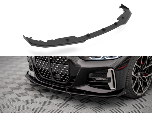 Maxton Design Maxton Design Street Pro Front Splitter + Flaps passend voor BMW 4 M-Pack G22