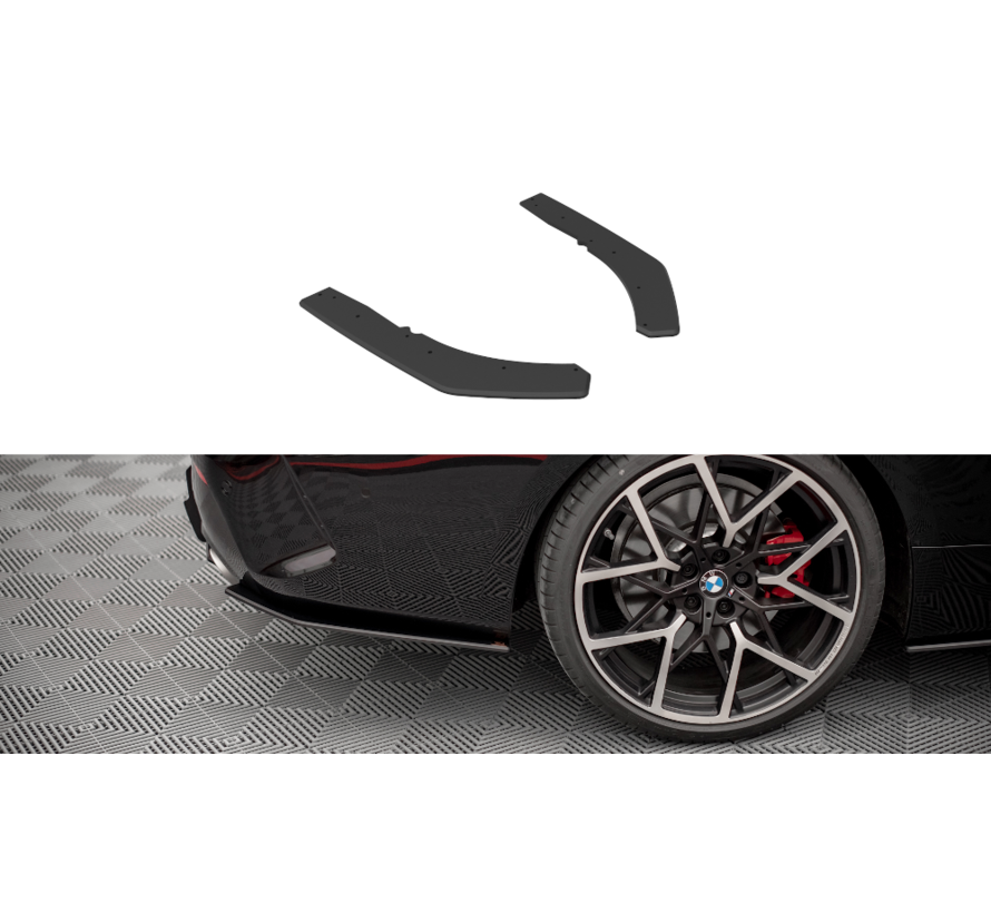 Maxton Design Street Pro Rear Side Splitters BMW 4 M-Pack G22