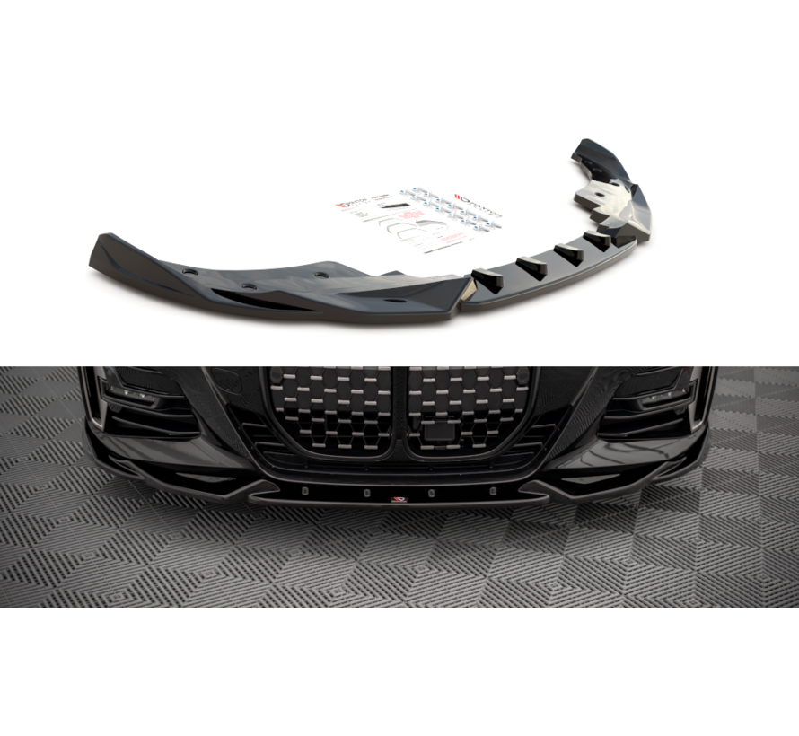 Maxton Design Front Splitter V.2 passend voor BMW 4 M-Pack / M440i G22