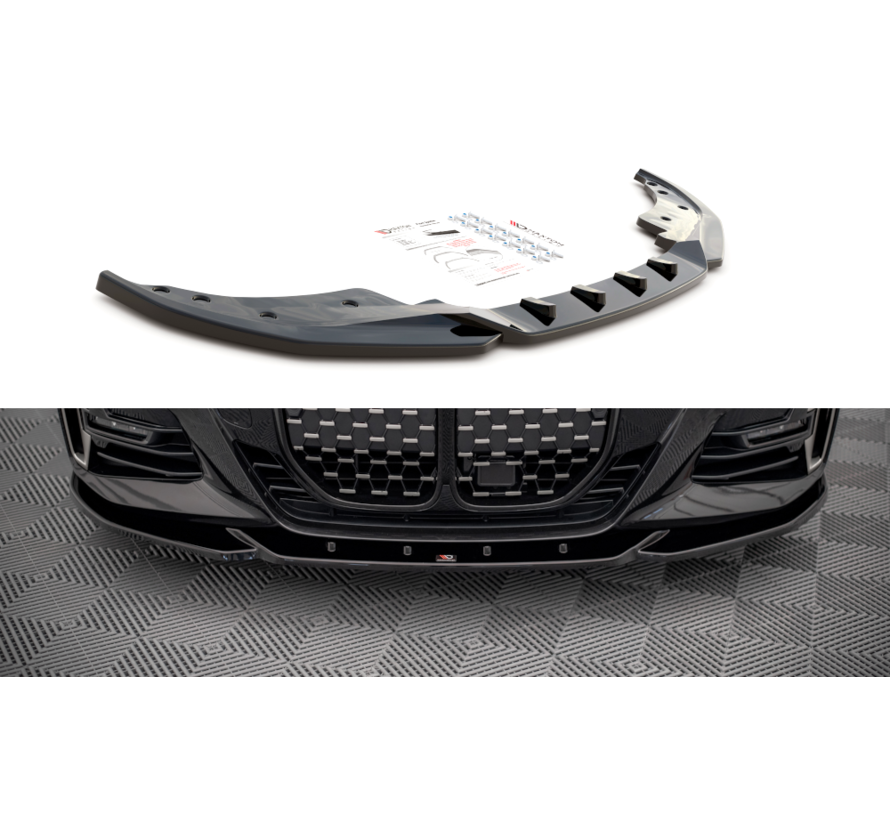 Maxton Design Front Splitter V.4 passend voor BMW 4 M-Pack / M440i G22