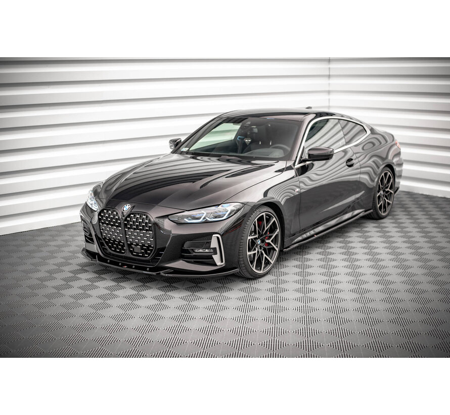 Maxton Design Front Splitter V.4 passend voor BMW 4 M-Pack / M440i G22