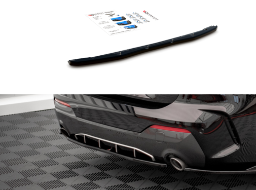 Maxton Design Maxton Design Central Rear Splitter for BMW 4 M-Pack G22