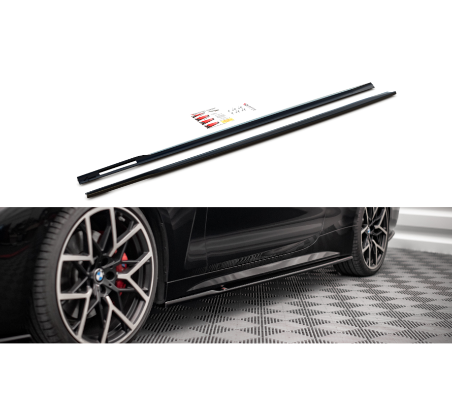 Maxton Design Side Skirts Diffusers V.1 BMW 4 M-Pack / M440i G22