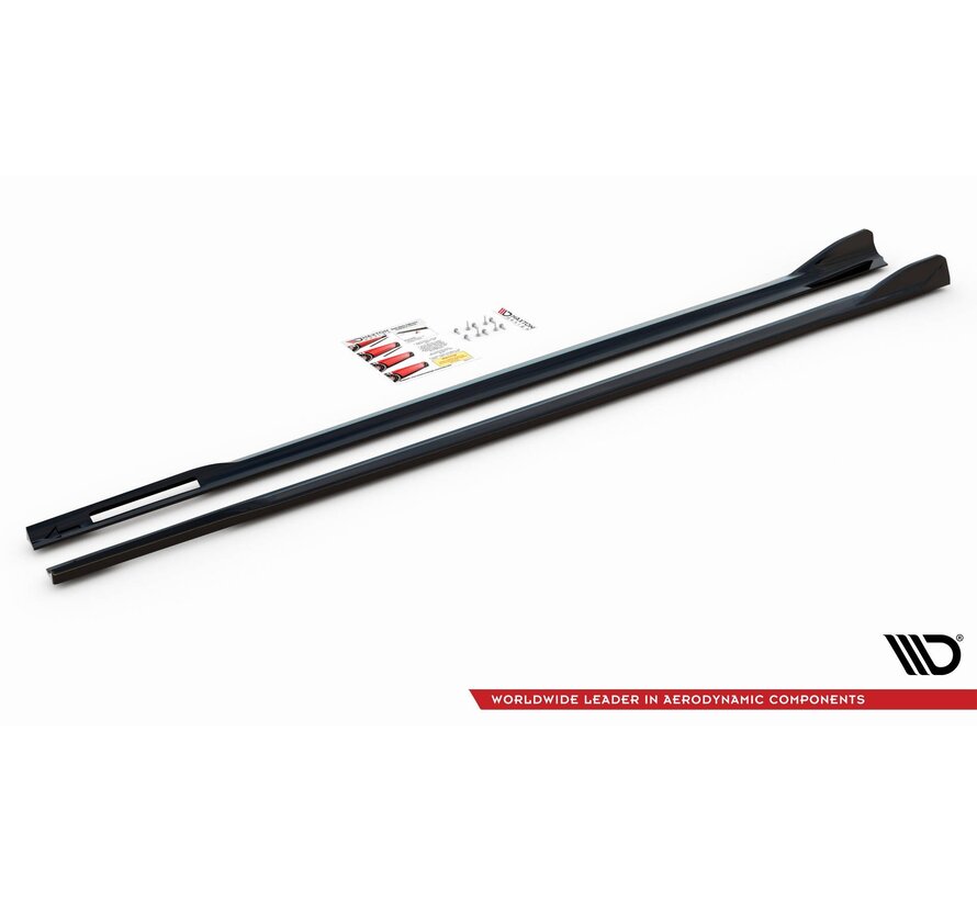 Maxton Design Side Skirts Diffusers V.2 BMW 4 M-Pack / M440i G22