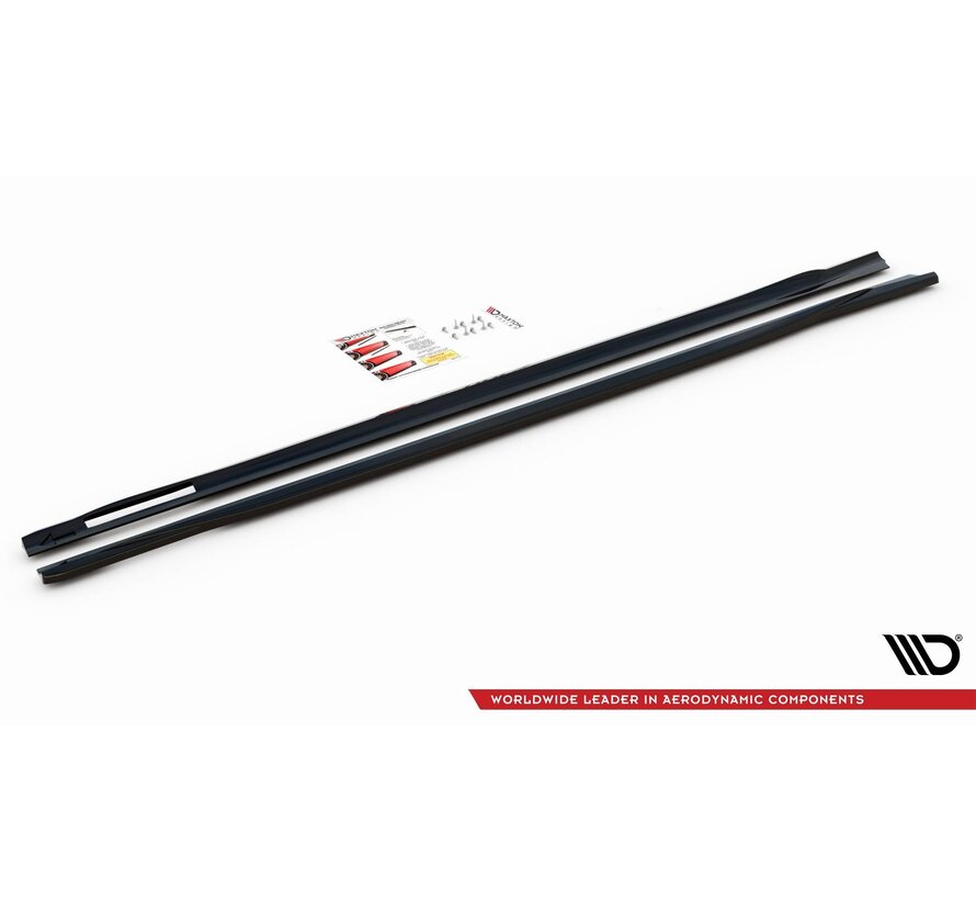 Maxton Design Side Skirts Diffusers V.3 BMW 4 M-Pack / M440i G22