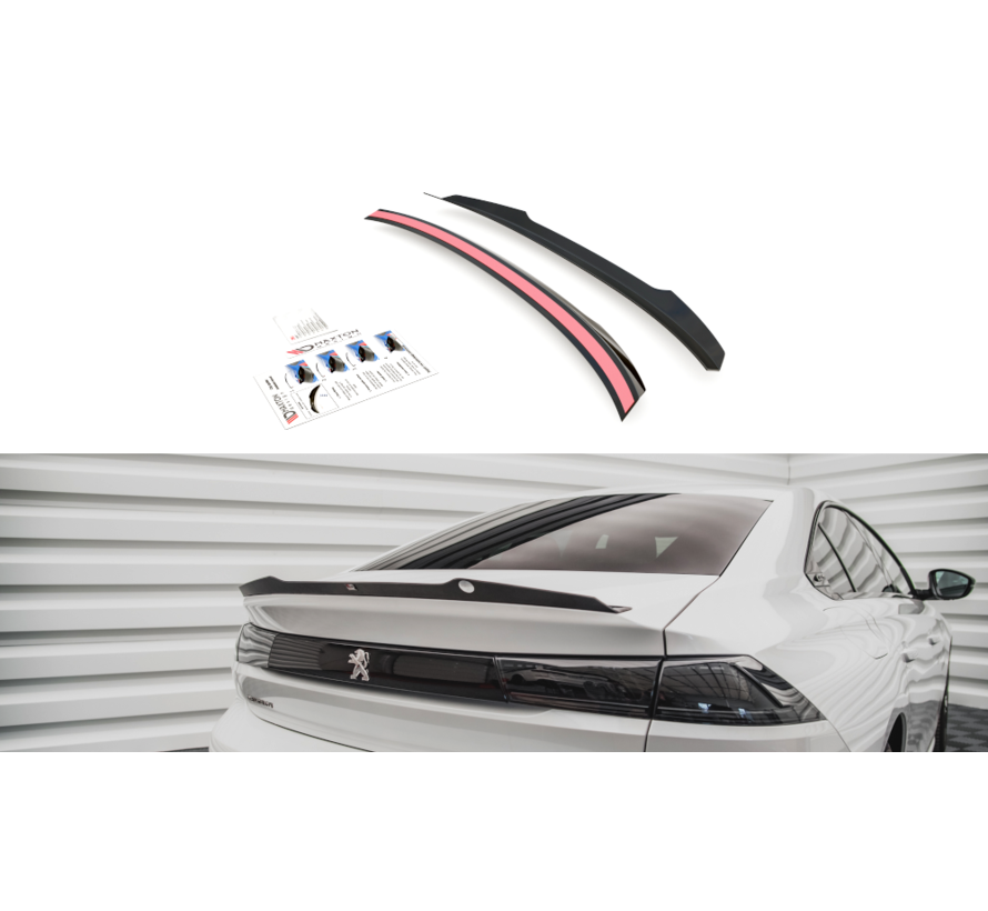 Maxton Design Spoiler Cap Peugeot 508 Sedan Mk2