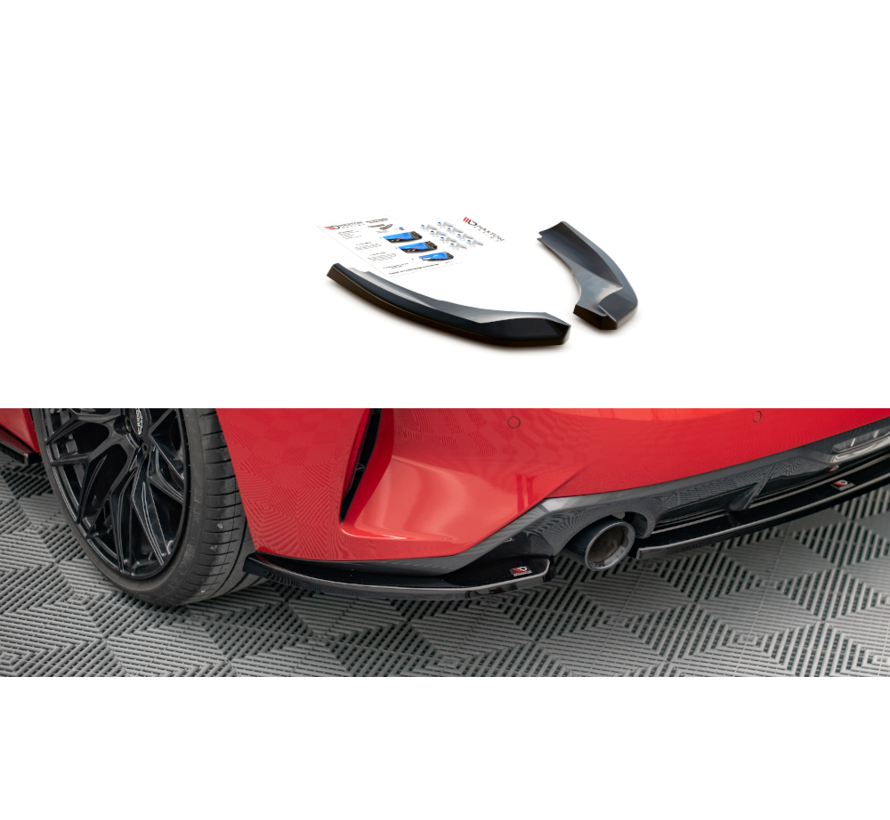 Maxton Design Rear Side Splitters passend voor BMW Z4 M-Pack G29