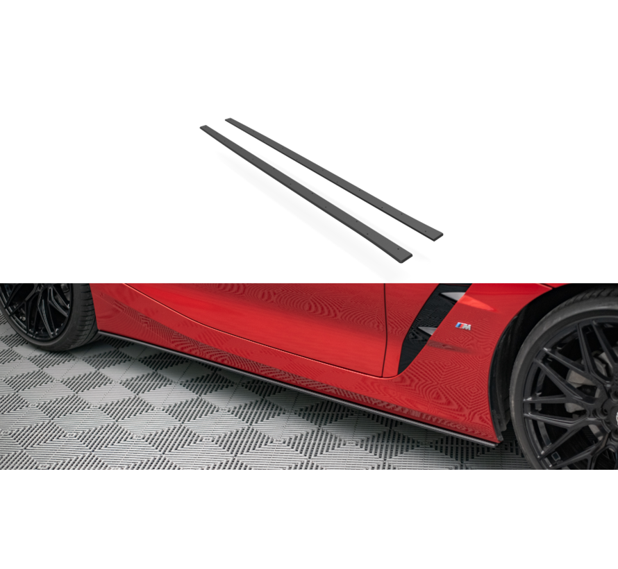 Maxton Design Street Pro Side Skirts Diffusers BMW Z4 M-Pack G29