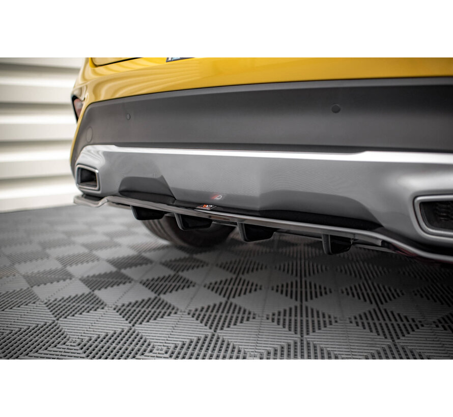 Maxton Design Central Rear Splitter (with vertical bars) Kia XCeed Mk1