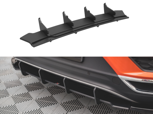 Maxton Design Maxton Design Street Pro Rear Diffuser Volkswagen T-Roc Mk1
