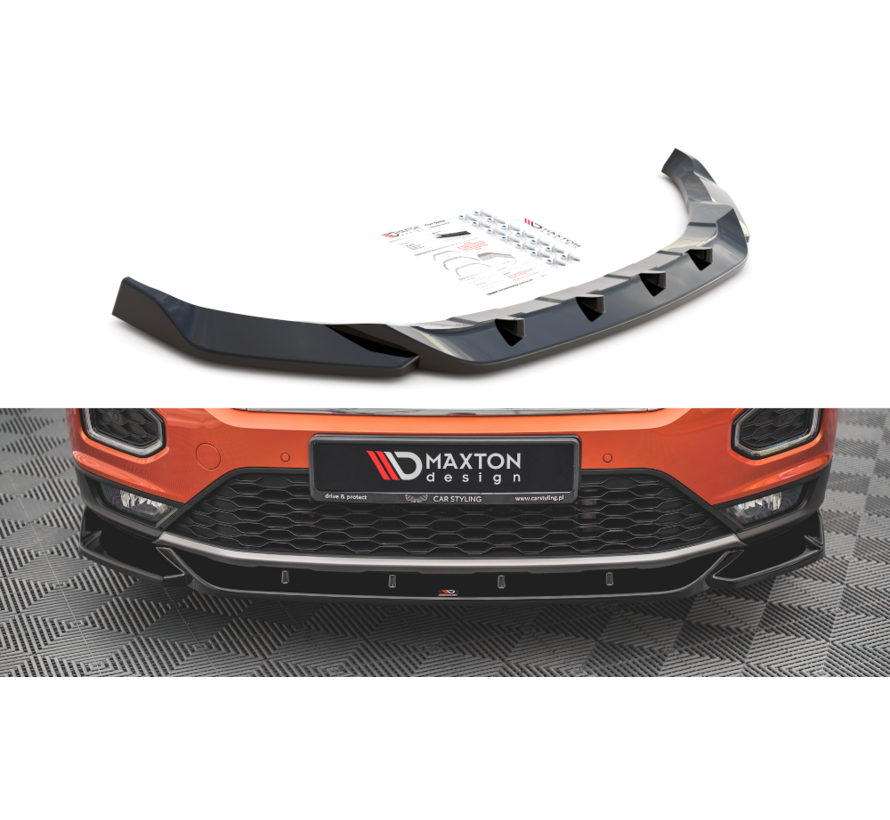 Maxton Design Front Splitter V.1 Volkswagen T-Roc Mk1