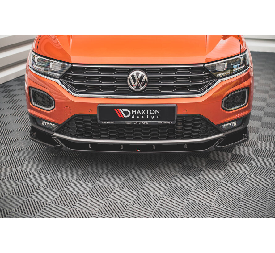 Maxton Design Front Splitter V.1 Volkswagen T-Roc Mk1