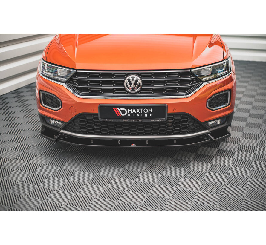 Maxton Design Front Splitter V.2 Volkswagen T-Roc Mk1