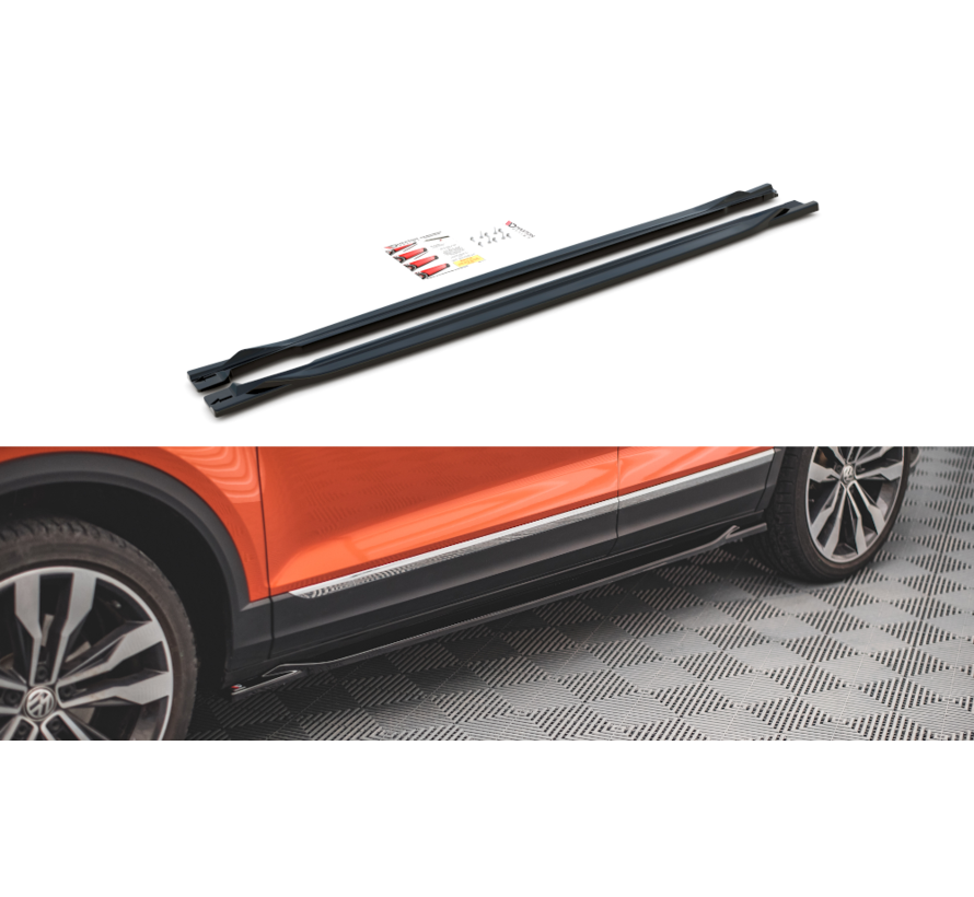 Maxton Design Side Skirts Diffusers Volkswagen T-Roc Mk1