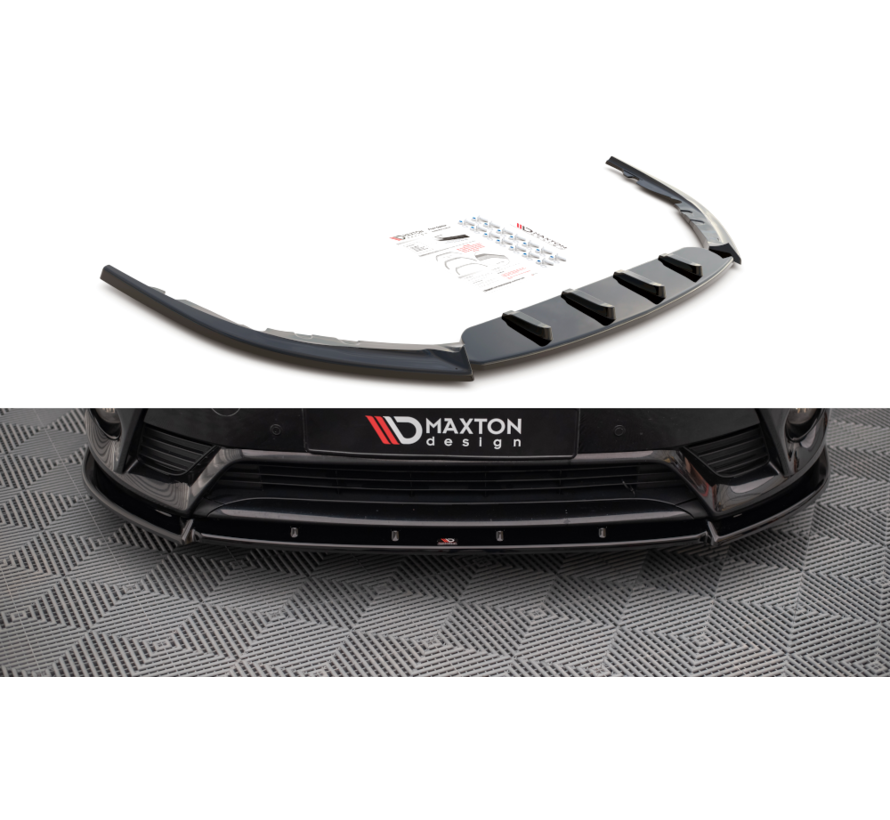 Maxton Design Front Splitter V.1 Toyota Avensis Mk3 Facelift