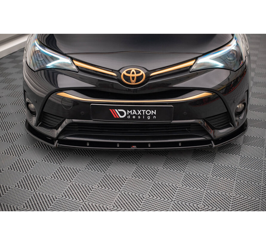 Maxton Design Front Splitter V.1 Toyota Avensis Mk3 Facelift